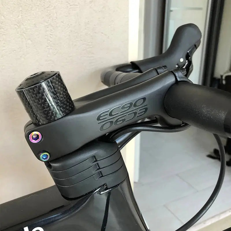 EC90 new Carbon MTB Mountain bike 6/17 degree 31.8MM Road Bike carbon stem positive and negative Cycling parts Bicycle Stem - Cheap Carbon Parts