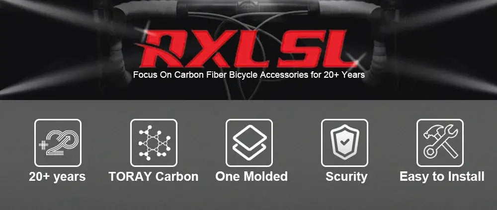 RXL SL Carbon Bicycle Rest Bar 31.8mm TT Handlebar Bicycle Rest Bar 30°/40°/50° Triathlon Extender Carbon Road HandlebarRest Bar - Cheap Carbon Parts