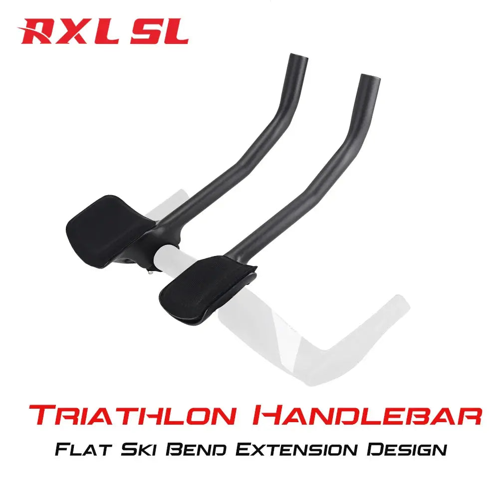 RXL SL Carbon Bicycle Rest Bar 31.8mm TT Handlebar Bicycle Rest Bar 30°/40°/50° Triathlon Extender Carbon Road HandlebarRest Bar - Cheap Carbon Parts