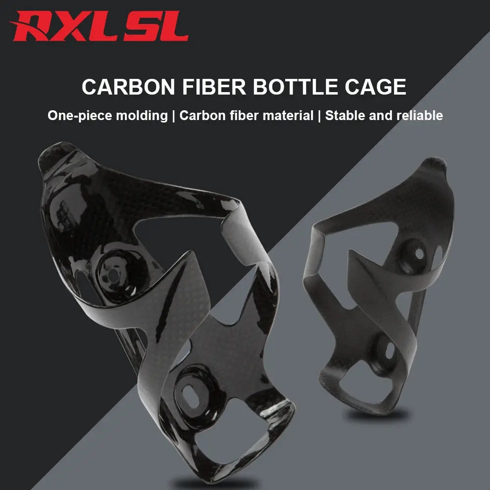 RXL SL-Carbon Bottle Cage, Cup Holder, Bike Water Bottle Holder, Cycling Bicycle Accessories, 3K Matte/Glossy, MTB/Road Bike - Cheap Carbon Parts