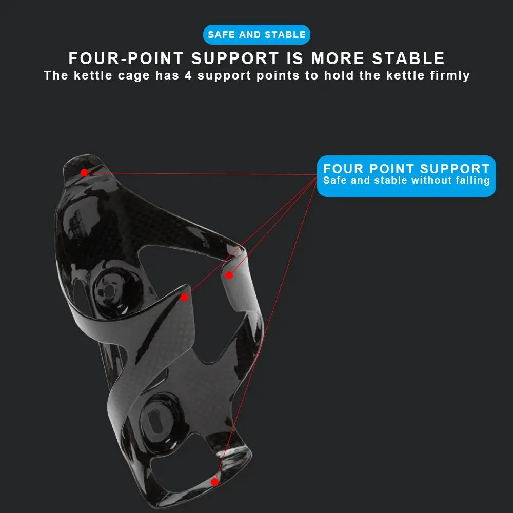 RXL SL-Carbon Bottle Cage, Cup Holder, Bike Water Bottle Holder, Cycling Bicycle Accessories, 3K Matte/Glossy, MTB/Road Bike - Cheap Carbon Parts