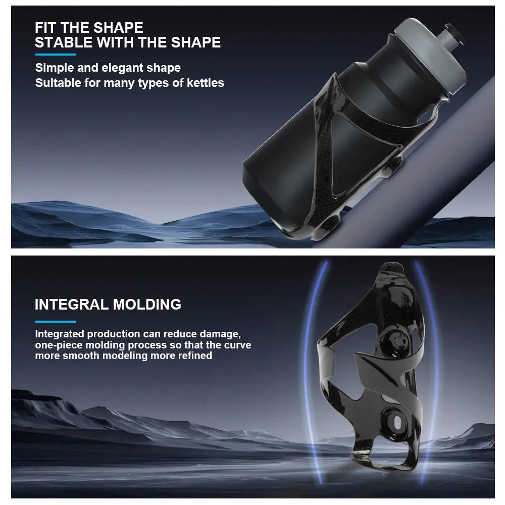 RXL SL-Carbon Bottle Cage, Cup Holder, Bike Water Bottle Holder, Cycling Bicycle Accessories, 3K Matte/Glossy, MTB/Road Bike - Cheap Carbon Parts