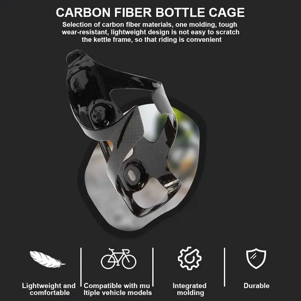 RXL SL-Carbon Bottle Cage, Cup Holder, Bike Water Bottle Holder, Cycling Bicycle Accessories, 3K Matte/Glossy, MTB/Road Bike - Cheap Carbon Parts