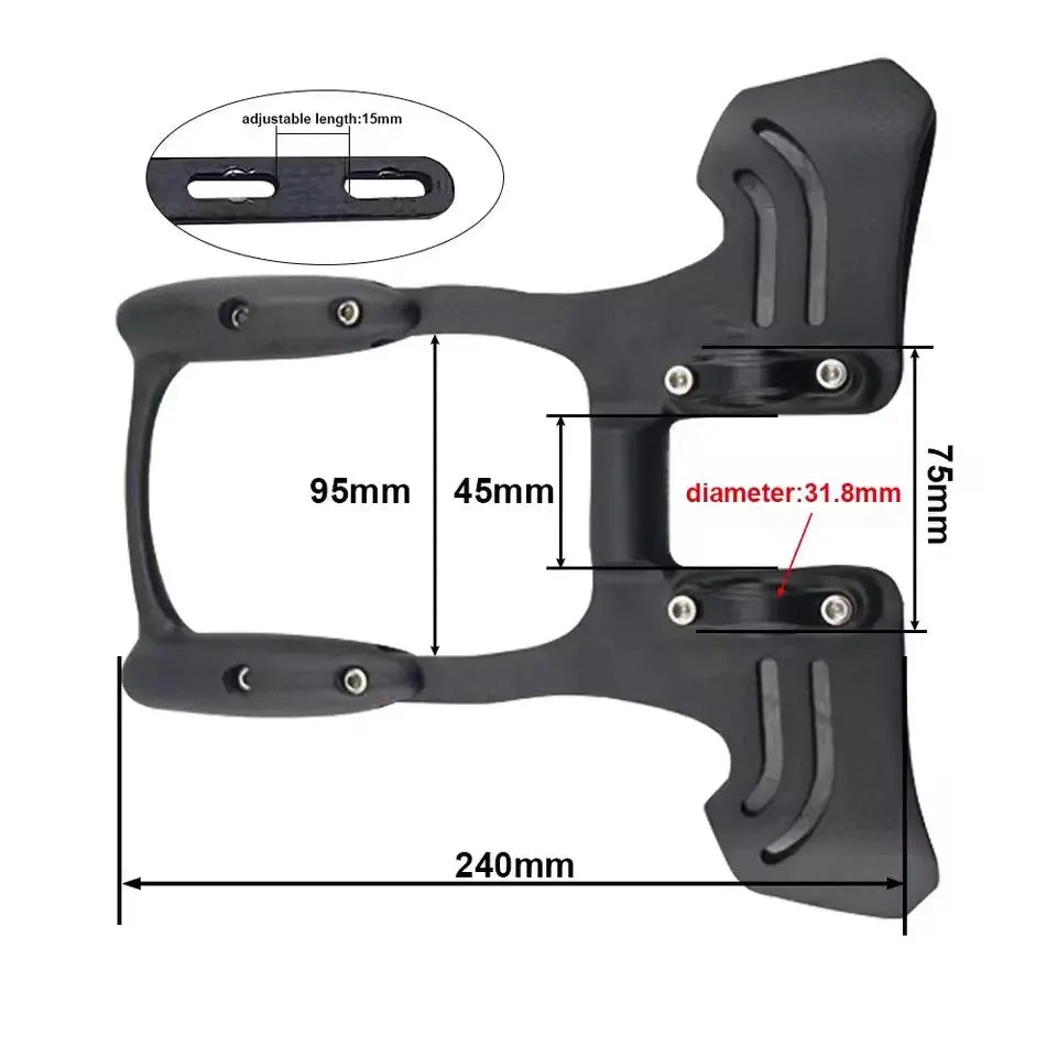 RXL SL TT bar Rest Handlebar Carbon 31.8mm Arm Rest Handlebar 3K Glossy /Matte For Road Bike Triathlon TT Handlebars - Cheap Carbon Parts