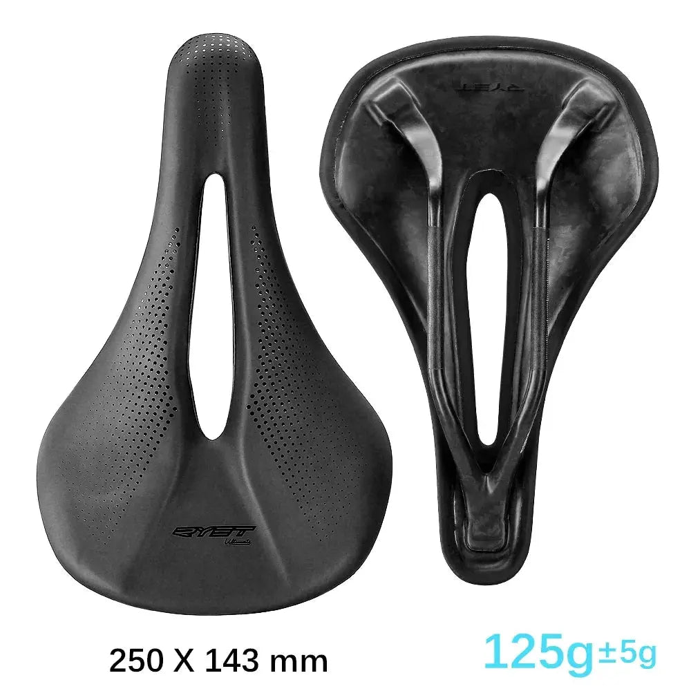 RYET 3D Printed Bike Carbon Saddle 140mm 143mm Super Light Road MTB Racing 3D/EVA Saddles Bicycle Cushion Cycling Seating Part - Cheap Carbon Parts