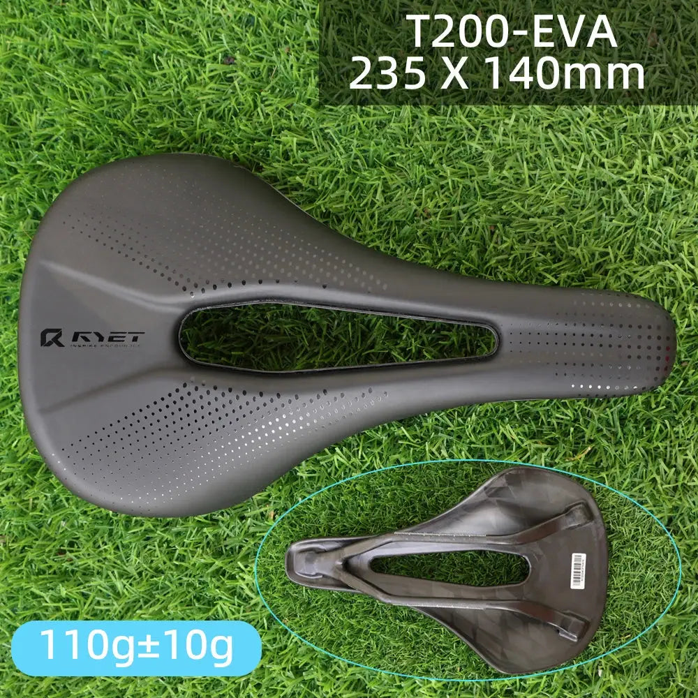 RYET 3D Printed Bike Carbon Saddle 140mm 143mm Super Light Road MTB Racing 3D/EVA Saddles Bicycle Cushion Cycling Seating Part - Cheap Carbon Parts