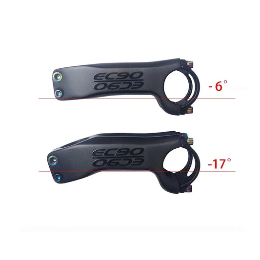 EC90 new Carbon MTB Mountain bike 6/17 degree 31.8MM Road Bike carbon stem positive and negative Cycling parts Bicycle Stem - Cheap Carbon Parts