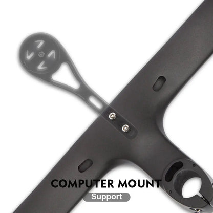 Integrated Ultralight Carbon Fiber Road Bike Handlebar 1-1/8" 400/420/440mm - Cheap Carbon Parts