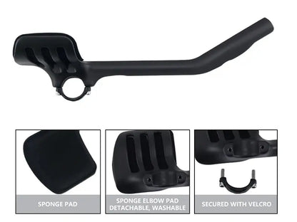 RXL SL Carbon Bicycle Rest Bar 31.8mm TT Handlebar Bicycle Rest Bar 30°/40°/50° Triathlon Extender Carbon Road HandlebarRest Bar - Cheap Carbon Parts