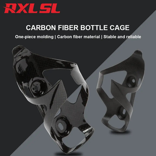 RXL SL-Carbon Bottle Cage, Cup Holder, Bike Water Bottle Holder, Cycling Bicycle Accessories, 3K Matte/Glossy, MTB/Road Bike - Cheap Carbon Parts